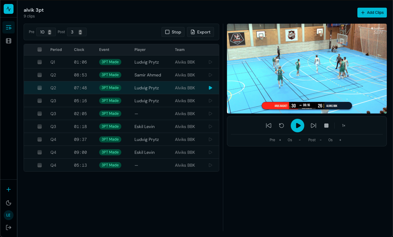 Scoutable app screenshot